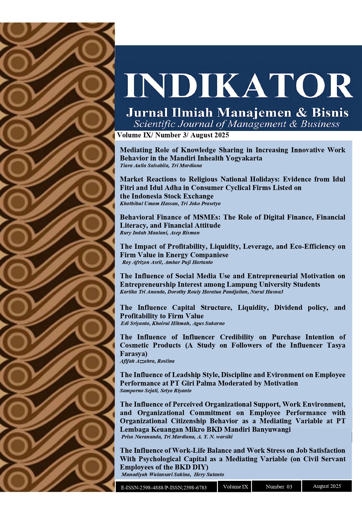 Cover Page